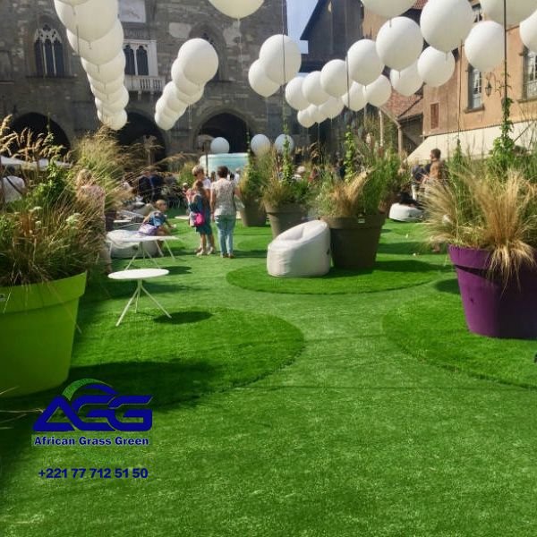 tapis gazon pour terrain footbal terrasse dakar